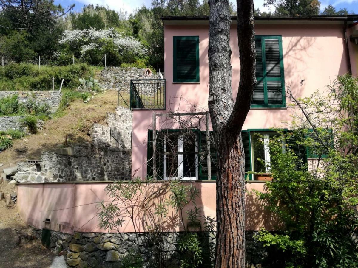 Terrace & Parking - Holiday Home Near Fegina Beach Monterosso al Mare Luaran gambar